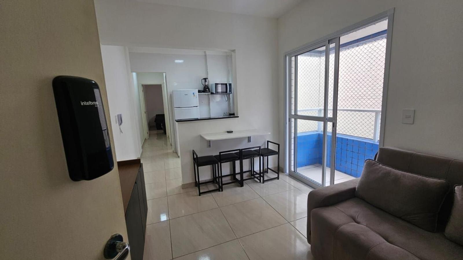 044 Aviacao Beira Mar - 1 Quarto - 10 Metros Da Praia - Wi Fi 300Mbps - Estacionamento Gratuito Praia Grande  Exterior photo